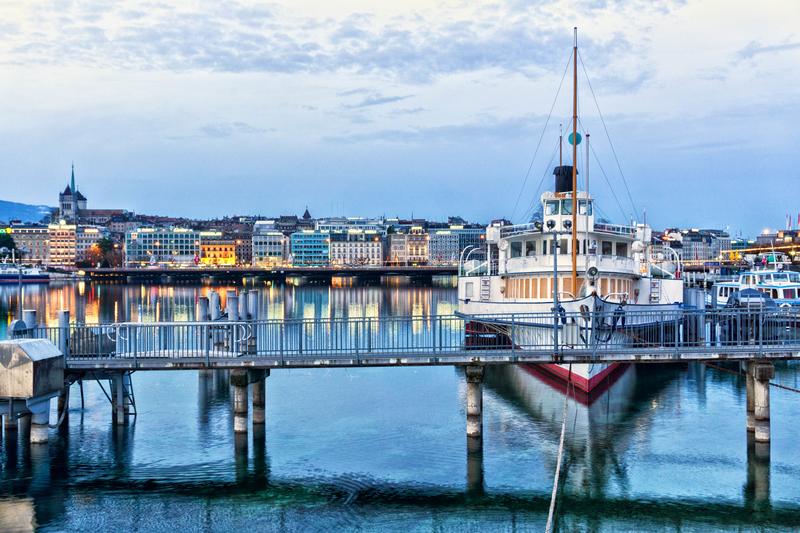Morning Calm in Geneva
